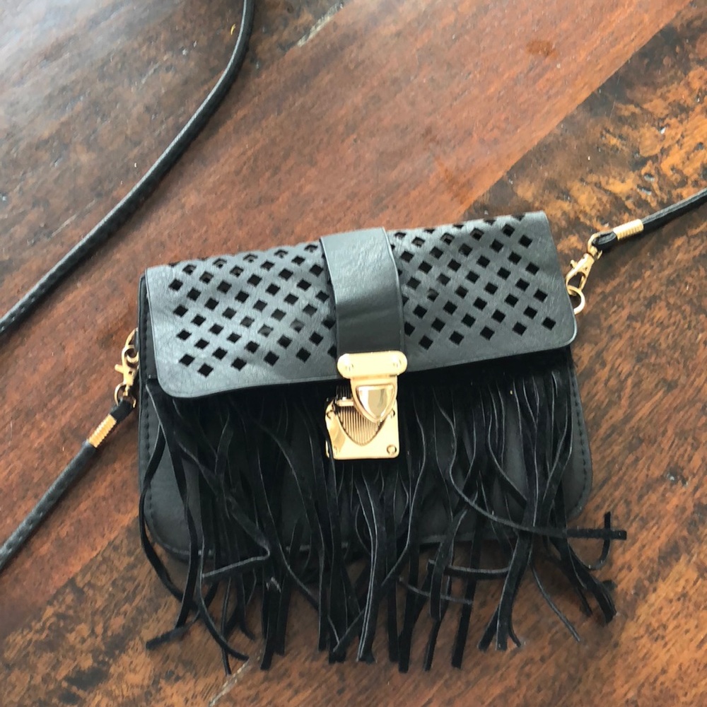 Small black crossbody